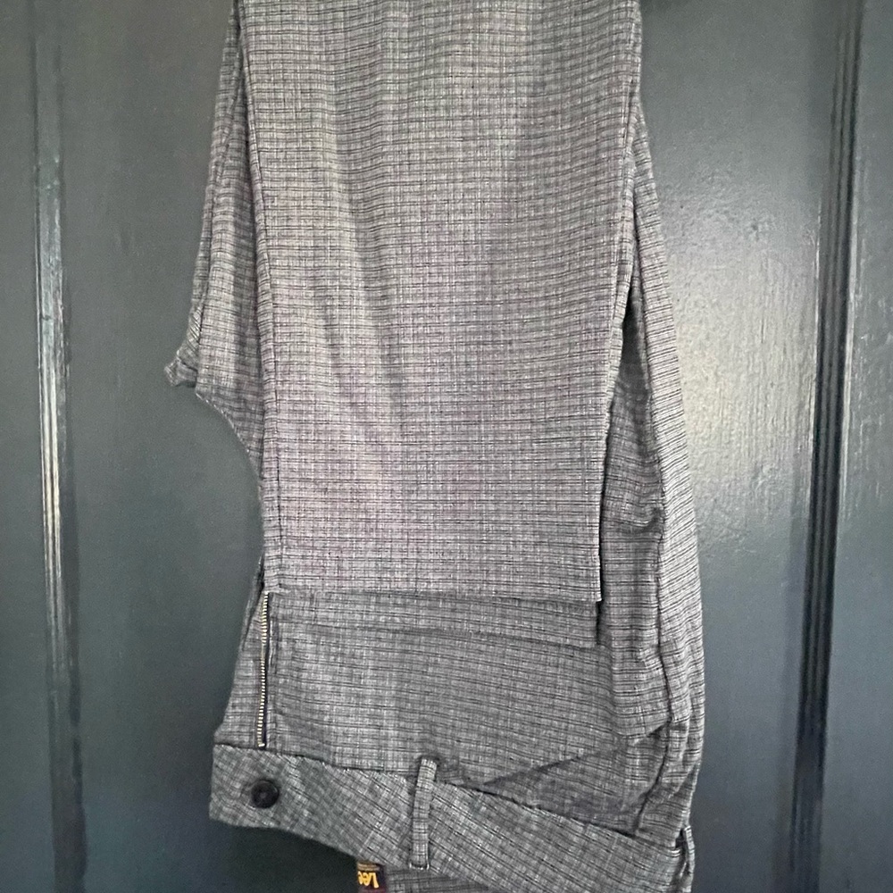 Lee Gray Checkered Women's Trousers. WITH POCKETS! 😃 Woman’s Plus Size 18